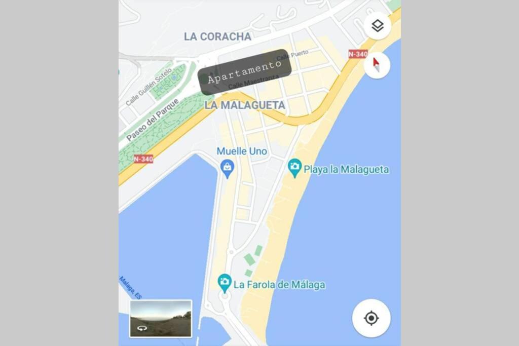 Nuevo Apartamento Lujo Playa Malagueta-Centro Malaga Luaran gambar